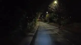 DJI POCKET 2 - ROAD TEST MOUNTED ON HELMET (nighttime)
