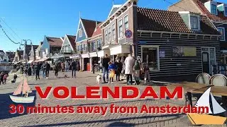 Walking in Volendam, The Netherlands [4K] | Volendam - Traditional Dutch Village