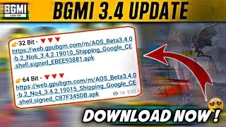 NEW MODE !😍 Beta Pubg Mobile 3.4 Update Kaise Download Kare || BGMI 3.4 Update - Download Link 🔥