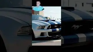 Джесси Пинкман На Ford Mustang. Фильм: Need For Speed Жажда Скорости.