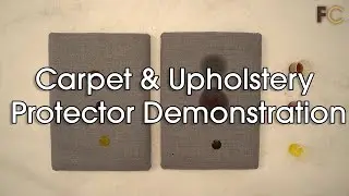 Carpet & Upholstery Protector Demonstration