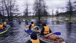 Сплав по реке Нерская.