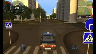 3D Инструктор 2. #4# Движение в городе.