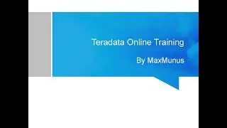 TERADATA Training – TERADATA Online Training – (TERADATA Certification Tips)– TERADATA Course