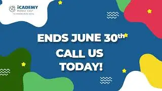 Only 8 days left to save 10% on next year's school fee at iCademy Middle East!