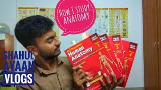 HOW TO STUDY ANATOMY// TIPS TO STUDY// SHAHUL AYAAN VLOGS// THE PHYSIO VLOGGER