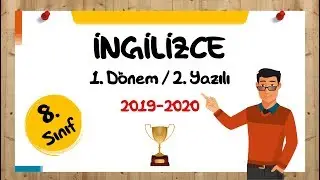 8.SINIF İNGİLİZCE 1.DÖNEM 2.YAZILI SORULARI 