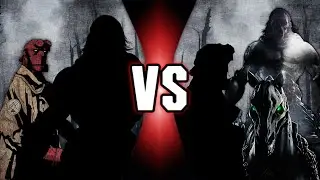 "Darkside of Hell" Hellboy VS Death (Dark Horse VS Darksiders) | VS Idea Trailer