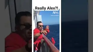 alex dropped the beats on the cruise ship
