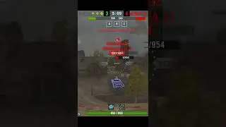 one shot #top #crash #shorts #wot #wotblitz #танксблиц #топ #вбр