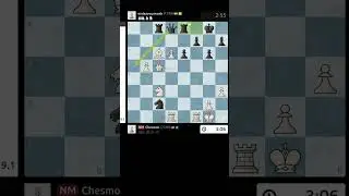 Crushed By NM 2300 ELO Chess ♔ #shorts #short #chess #alirezafirouzja #magnus #chessgame #gaming