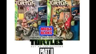 Fu-Reviews: Mega Bloks Teenage Mutant Ninja Turtles: Out of The Shadows Movie Sets (Part 2)