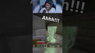 I ALMOST DIED IN MINECRAFT HARDCORE  #bbs #minecraft