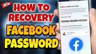 PAANO MAG RECOVER NG FACEBOOK PASSWORD 2024 100% LEGIT | HOW TO RECOVERY FACEBOOK PASSWORD 2024