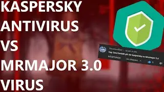Kaspersky Antivirus VS MrsMajor 3.0 Virus!