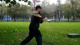 Две палки - зарядка для палочного боя