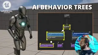 Простая настройка Behavior Tree в UE5 (AI - миньоны) - 1 часть