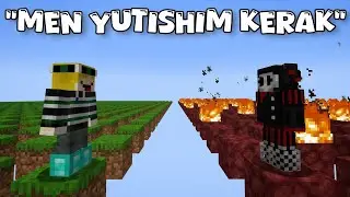 MINECRAFT LEKIN MEN PARKUR SIVILIZATSIYASINING OXIRGI JANGIDA QATNASHDIM UZBEK TILIDA DUBLAJ 