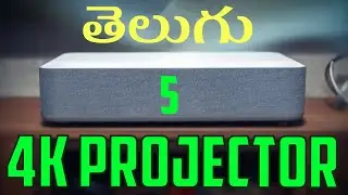 Top 5 : Best Budget 4K Projectors for your home in Telugu