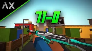 SATISFYING 71-0 TRIPLE NUKE CHOKE!?! | feat. Klxy [ax] [Krunker]
