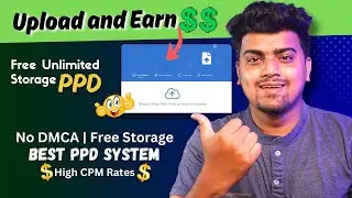 Upload File and Earn $300 Daily🔥Best PPD Website to Make Money | Free Unlimited Storage