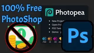 100% Free Photoshop Alternative - PhotoPea - Online and Offline - Just like CSS PhotoShop but FREE