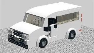 Как Сделать Минивэн из LEGO