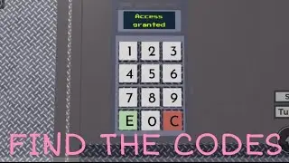 All codes in Roblox - Find The Codes