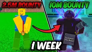 How I Got 10 MILLION BOUNTY In 1 WEEK... (Blox Fruits)