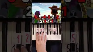 You've Got A Friend In Me Piano Tutorial #shorts