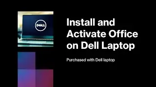 How to Re-install your purchased office software on a Dell laptop