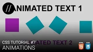CSS Tutorial #7 — Animations [UP/TO/DATE]