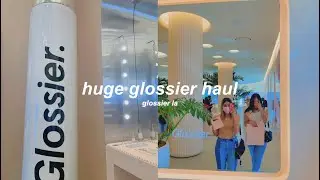 HUGE GLOSSIER HAUL 2022 || glossier la