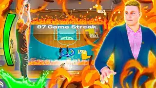 I WENT ON A 100 GAME WINSTREAK WITH THE BEST JUMPSHOT IN NBA 2K22! *WORLD RECORD SET*