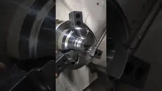 disk carrier auto part on 8 inch Chuck.