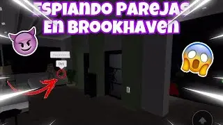 ESPIE COCHINOS EN BROOKHAVEN Y ESTO PASO🥵😱 | Roblox