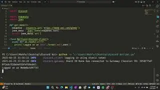 A Discord Bot with Python