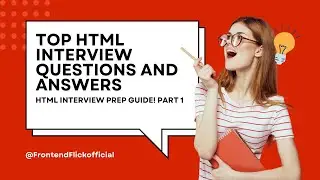 HTML Interview Questions You Should Know For 2024 #html #interviews