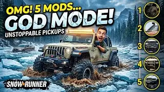 These 5 Pickup Truck Mods Change Everything in Snowrunner