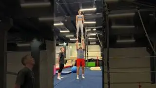 Страх высоты или чирлидинг в массы💪😁 