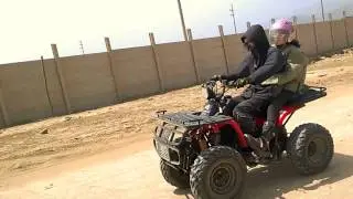Cuatrimoto en Punta Hermosa 2015