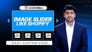 Add an Image Slider Like Shopify Product Image Slider in ClickFunnels