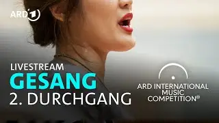 LIVE: 2. Durchgang Gesang 1. Tag | ARD-Musikwettbewerb