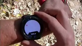 Fenix 8 Amoled. Создание маршрута на экране часов