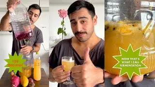 Making Fruit Wine at Home (in an Airbnb)