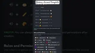 Bakery Discord Template - credits to the rightful owner 🤍 