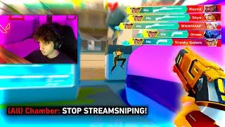 Got ACCUSED of STREAM SNIPING a Streamer in VALORANT...