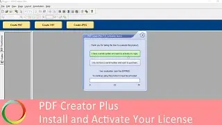 Install and Activate PDF Creator Plus License | PEERNET