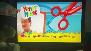 Opening To Mister Maker Let’s Make It! 2008 UK DVD 🖌️🎨✏️🫟✂️
