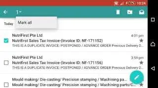 How to select All Mails on your Android Email App